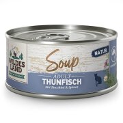 Wildes Land Katzensuppe Soup Thunfisch mit Zucchini 80g