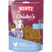 Rinti Chicko Plus Snack Collagen Herzen Huhn 80g