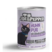 Joe&Pepper Katzennassfutter Huhn pur 400g