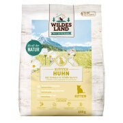 Wildes Land Katzentrockenfutter Kitten Huhn