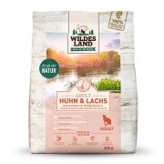 Wildes Land Katzentrockenfutter  Huhn & Lachs