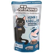 Joe&Pepper Katzennassfutter Huhn und Kabeljau 125g