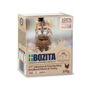 Bozita Häppchen in Sauce mit Hühnchen und Pute...