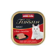 animonda Vom Feinsten Adult Rind und Kartoffeln 100g Schale