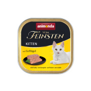 animonda Vom Feinsten Kitten mit Gefl&uuml;gel 100g Schale