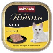 animonda Vom Feinsten Kitten mit Geflügel 100g Schale