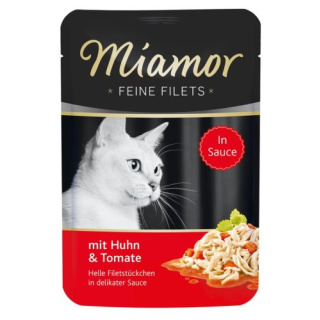 Miamor Feine Filets in Jelly Huhn & Tomate 100g