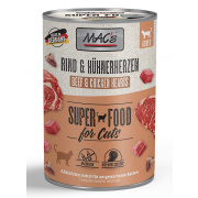 Mac`s Cat Super Food Rind und Hühnerherzen 400g
