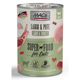 MACs Cat Super Food Lamm und Pute 400g
