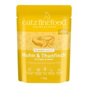 catz finefood CLASSIC Adult Huhn & Thunfisch 85g