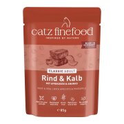 catz finefood CLASSIC Adult Rind & Kalb 85g