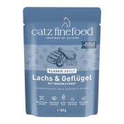catz finefood CLASSIC Adult Lachs & Geflügel 85g