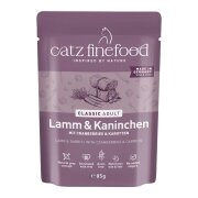 catz finefood CLASSIC Adult Lamm & Kaninchen 85g