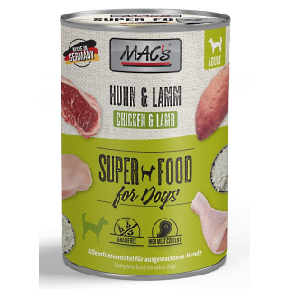 MACs Dog Super Food Huhn und Lamm 400g
