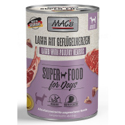 MACs Dog Super Food Lamm und Geflügelherzen 400g