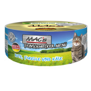 MACs Cat Feinschmecker Men&uuml; Pute und Forelle 100g