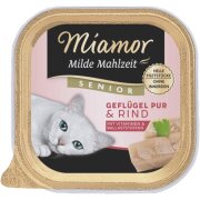 Miamor Senior Milde Mahlzeit Geflügel pur und Rind...