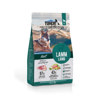 Tundra Hundefutter mit Lamm 750g
