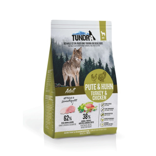 Tundra Hundefutter mit Pute und Huhn 750g