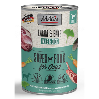 MACs Dog Super Food Lamm und Ente 400g