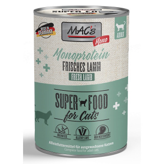 MACs Cat Super Food Mono Lamm 400g