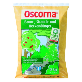 Oscorna Baum-,Strauch- und Heckendünger 5kg
