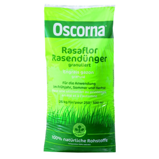 Oscorna Rasaflor Rasendünger granuliert 25kg