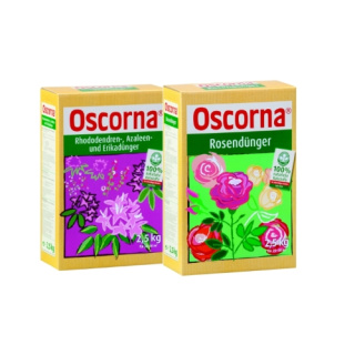 Schock´s Gartencombi Oscorna Rosendünger 2,5kg und Oscorna Rhododendrondünger 2,5kg