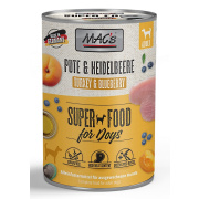 MACs Dog Super Food Pute und Heidelbeere  400g