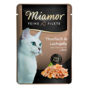 Miamor Feine Filets mit Thunfisch in Lachsjelly 100g