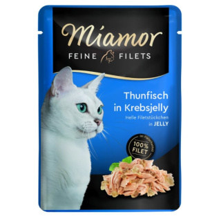 Miamor Feine Filets mit Thunfisch in Krebsjelly 100g
