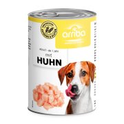 arriba Hundenassfutter mit frischem Huhn 400g