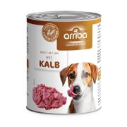 arriba Hundenassfutter mit frischem Kalb 800g