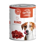 arriba Hundenassfutter mit frischem Rind 800g