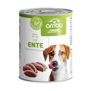 arriba Hundenassfutter mit Ente  800g