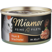 Miamor Feine Filets Katzennassfutter Thunfisch und...