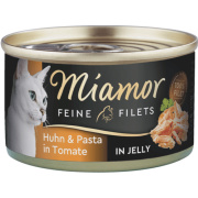 Miamor Feine Filets Katzennassfutter Huhn und Pasta in...